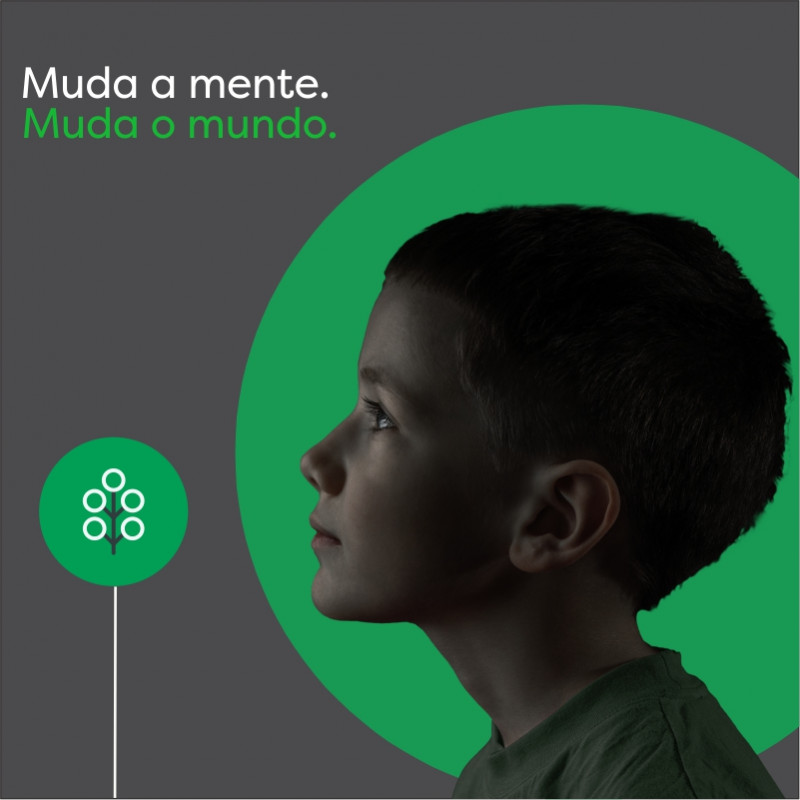 Muda a mente. Muda o mundo.